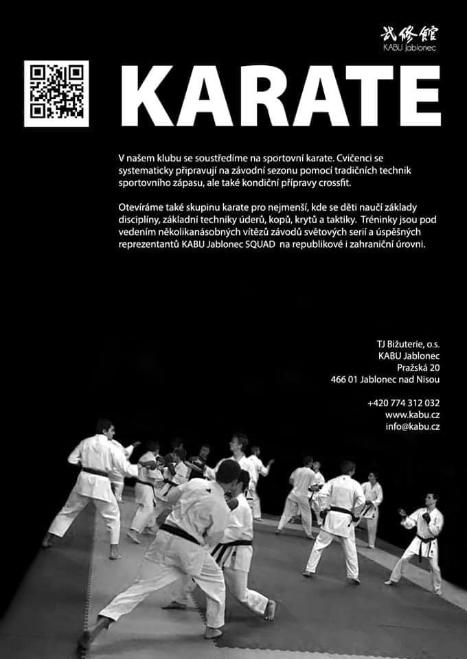 Karate plakát